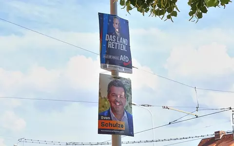 Wahlplakate vor der Landtagswahl in Sachsen-Anhalt am 20.08.2026 - Foto: via dts Nachrichtenagentur