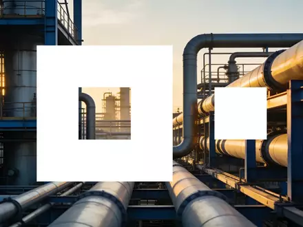 Moderne Chemieanlage im goldenen Morgenlicht als Symbol für industrielle Entwicklung und Marktpotenzial. - Foto: über boerse-global.de