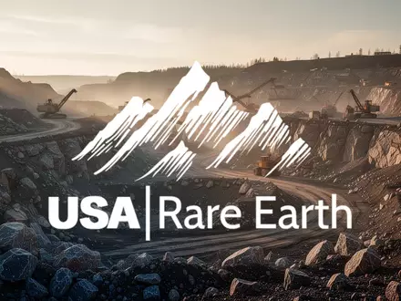 Abstrakte Darstellung einer geologischen Rohstoffgewinnung in einer weitläufigen, atmosphärischen Industrielandschaft. - Foto: über boerse-global.de