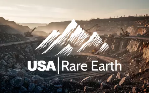 Abstrakte Darstellung einer geologischen Rohstoffgewinnung in einer weitläufigen, atmosphärischen Industrielandschaft. - Foto: über boerse-global.de