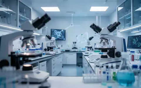 Modernes, steriles Labor für biotechnologische Forschung mit Fokus auf pharmazeutische Innovation. - Foto: über boerse-global.de