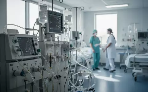 Moderne Dialysestation in einer medizinischen Einrichtung mit hochwertiger Medizintechnik und steriler Atmosphäre. - Foto: über boerse-global.de