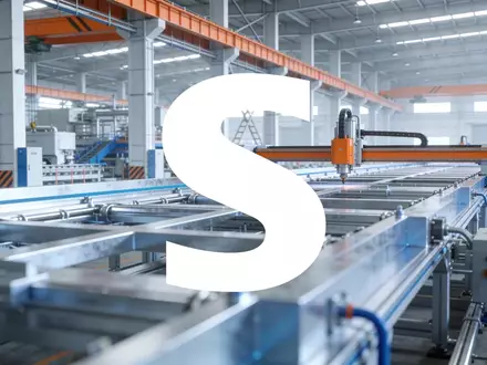 Abstrakte Darstellung einer modernen Industrieanlage mit Fokus auf technologische Präzision und industrielles Wachstum. - Foto: über boerse-global.de