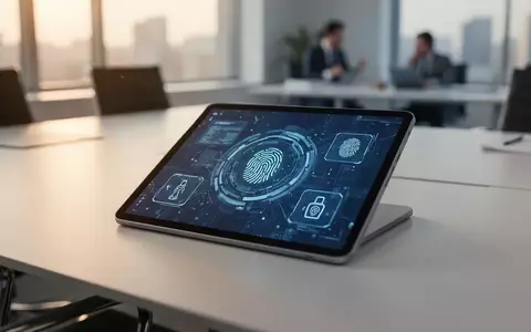 Ein modernes Tablet auf einem Konferenztisch in einem hellen Büro, das den Fokus auf digitale Abstimmungsverfahren legt. - Foto: über boerse-global.de