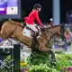 Sophie Hinners kassierte mit Singclair lediglich einen Strafpunkt. - Bild: Rolf Vennenbernd/dpa
