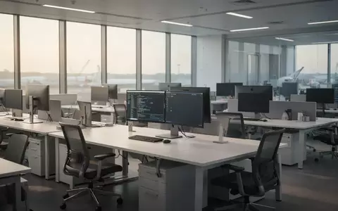 Ein modernes, helles Großraumbüro mit ergonomischen Arbeitsplätzen in einem Industrieunternehmen. - Foto: über boerse-global.de