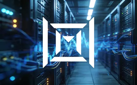 Modernes Rechenzentrum mit blauer Beleuchtung als Symbol für den Technologiesektor und Marktvolatilität. - Foto: über boerse-global.de
