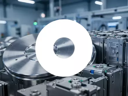 Abstrakte Darstellung von Batterierecycling und industrieller Kreislaufwirtschaft in einer modernen Fabrikumgebung. - Foto: über boerse-global.de