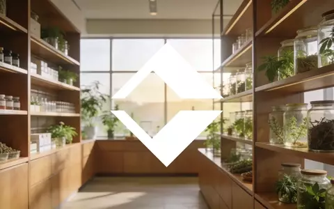 Modernes, klinisch wirkendes Apotheken-Interieur mit Pflanzen und sanftem Lichteinfall als Symbol für die Pharmabranche. - Foto: über boerse-global.de