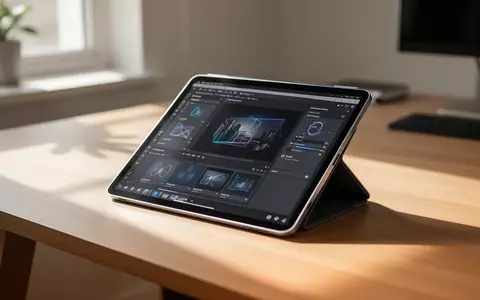 Ein hochwertiges Tablet liegt auf einem minimalistischen Schreibtisch in einem hellen Büro. - Foto: über boerse-global.de