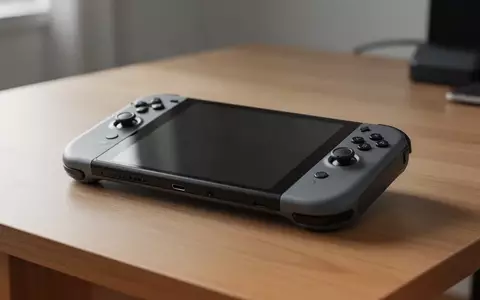 Ein modernes Gaming-Handheld-Gerät liegt auf einem Schreibtisch. - Foto: über boerse-global.de