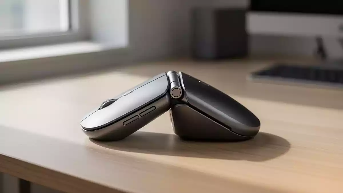 Logitech Mobi Fold: Faltbare Maus für mobile Nutzung im Test