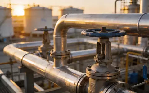 Moderne Industrieanlage zur Wasserstoffproduktion im goldenen Licht der Abendsonne. - Foto: über boerse-global.de