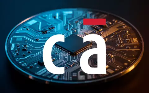 Abstrakte Darstellung von Mikrochip-Schaltkreisen auf einem Wafer, die technologische Innovation und industrielles Wachstum symbolisiert. - Foto: über boerse-global.de