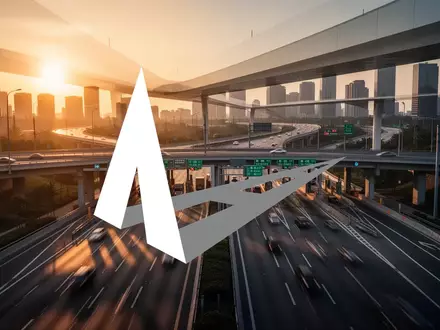 Moderne Autobahnkreuzung bei Sonnenuntergang als Symbol für Infrastrukturfinanzierung. - Foto: über boerse-global.de