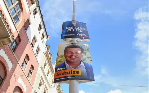 Wahlplakate vor der Landtagswahl in Sachsen-Anhalt am 20.08.2026 - Foto: via dts Nachrichtenagentur