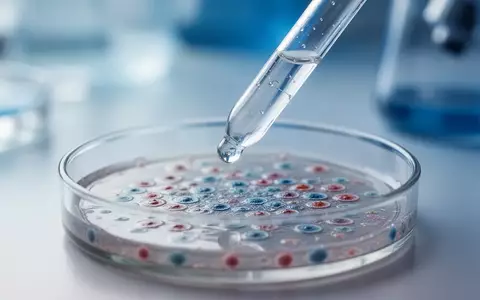 Eine wissenschaftliche Laborumgebung mit einer Pipette über einer Zellkultur in einer Petrischale zur Krebsforschung. - Foto: über boerse-global.de