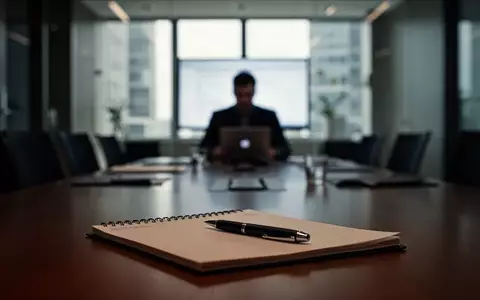 Ein verschwommener Blick auf einen Laptop in einem modernen Büro, der die Notwendigkeit manueller Protokollierung betont. - Foto: über boerse-global.de