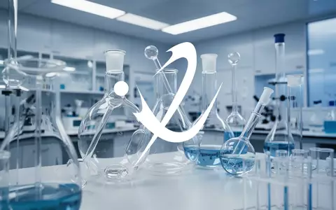 Modernes Biotechnologie-Labor mit abstrakten Glasgeräten und professioneller, heller Ausleuchtung. - Foto: über boerse-global.de