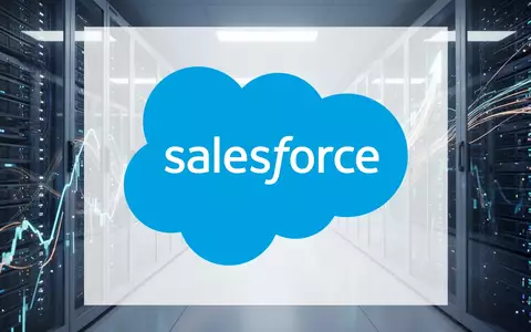 Abstrakte Darstellung einer modernen Serverlandschaft mit blauer Beleuchtung als Symbol für Cloud-Computing und KI. - Foto: über boerse-global.de