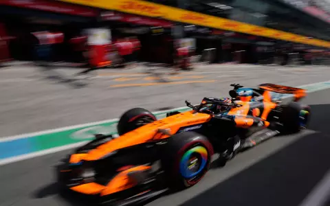 Nicht zu schlagen in der Qualifikation: Lando Norris.  - Foto: Darko Bandic/AP POOL/AP/dpa