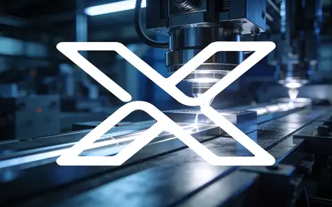 Abstrakte Darstellung moderner industrieller Fertigung und technologischer Innovation in der Metallverarbeitung. - Foto: über boerse-global.de