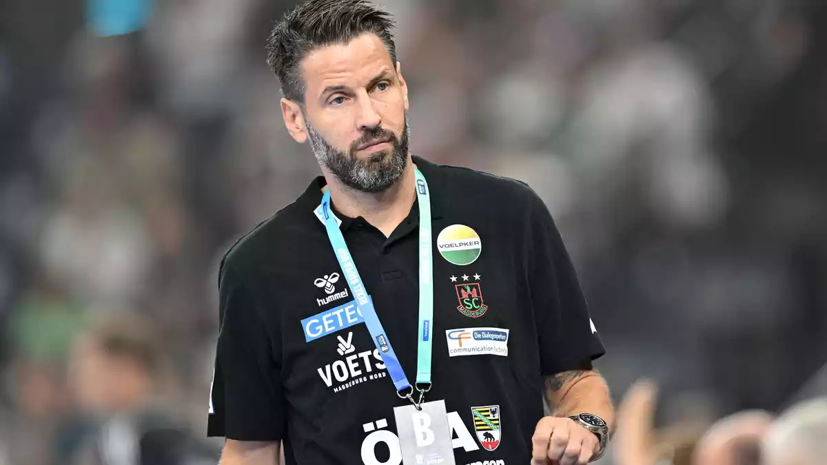Zum ersten Mal Supercup-Sieger als Trainer: Bennet Wiegert. - Bild: Angelika Warmuth/dpa