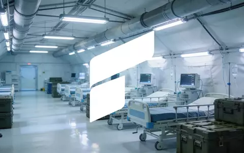 Moderne medizinische Feldstation in einer sterilen, technologisch fortschrittlichen Umgebung. - Foto: über boerse-global.de