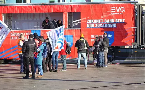 EVG-Protest (Archiv) - Foto: via dts Nachrichtenagentur
