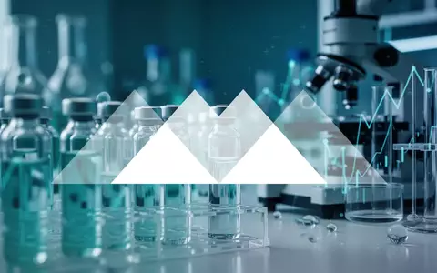 Abstrakte Darstellung eines modernen biotechnologischen Labors mit Fokus auf wissenschaftliche Innovation. - Foto: über boerse-global.de