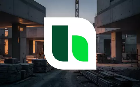 Abstrakte Darstellung einer Baustelle mit Betonstrukturen in der Abenddämmerung als Symbol für die Baustoffindustrie. - Foto: über boerse-global.de
