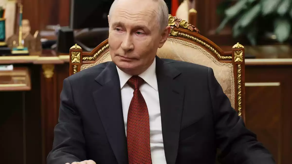 Der russische Präsident Wladimir Putin erwartet in seinem Angriffskrieg gegen die Ukraine eine Niederlage Kiews. (Archivbild) - Bild: Mikhail Metzel/Pool Sputnik Kremlin via AP/dpa
