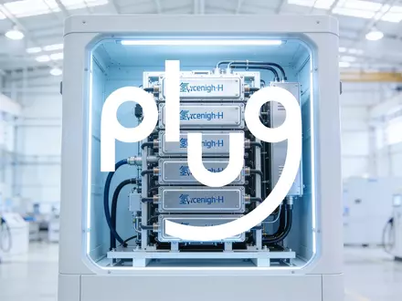 Abstraktes Bild einer modernen Wasserstoff-Brennstoffzelle in einer technologisch fortschrittlichen Industrieumgebung. - Foto: über boerse-global.de