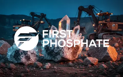 Abstrakte Darstellung von kristallinen Mineralstrukturen und Bergbau-Elementen in stimmungsvoller Beleuchtung. - Foto: über boerse-global.de