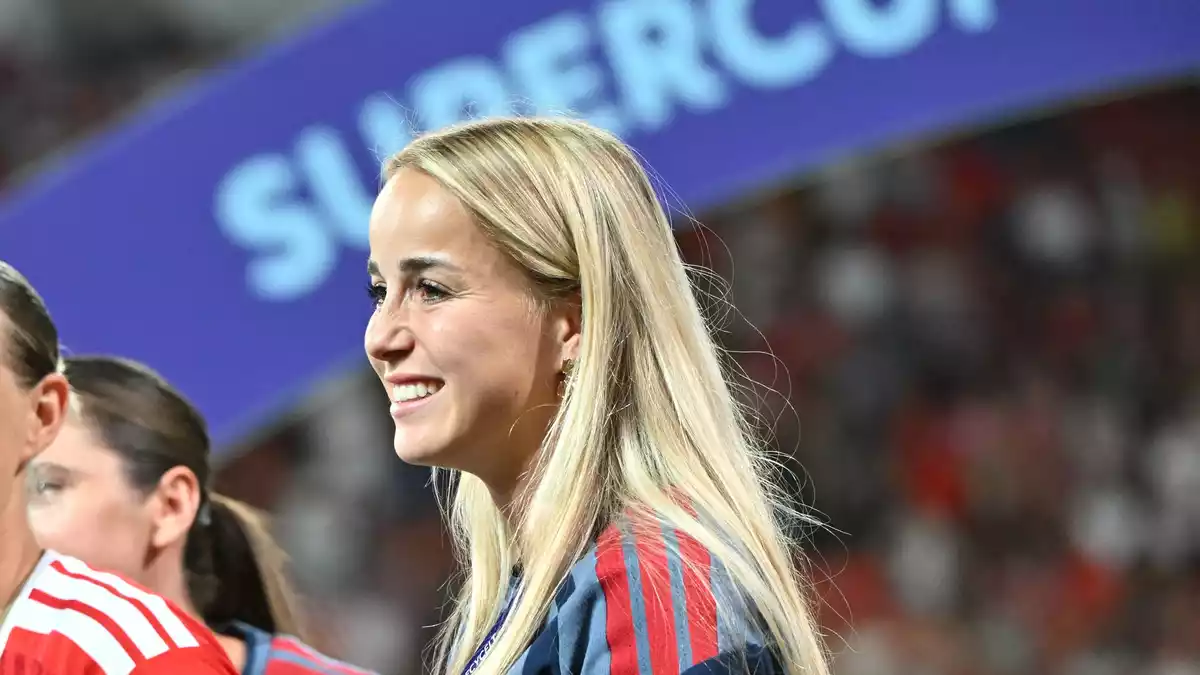 Giulia Gwinn ist eine Führungsspielerin des FC Bayern. (Archivbild) - Bild: Peter Kneffel/dpa