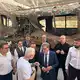 In diesem U-Bahn-Depot wurden bei einem Angriff 50 Waggons zerstört. - Bild: Michael Fischer/d/dpa