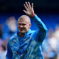 Erling Haaland fühlt sich wohl mit seinem neuen Look. - Foto: Nick Potts/PA Wire/dpa