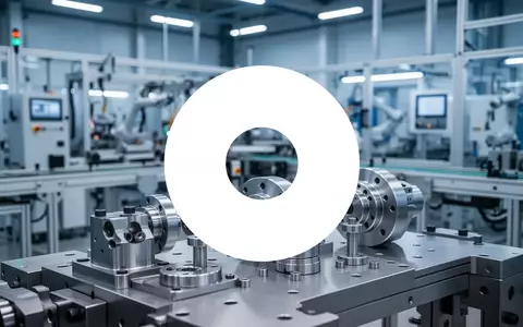 Moderne industrielle Fertigungshalle mit Fokus auf Präzisionstechnik und einer Atmosphäre von Stabilität und Wachstum - Foto: über boerse-global.de