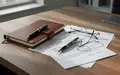 Ein Schreibtisch mit einem Notizbuch, einer Brille und einem Arbeitsvertrag in einem hellen, modernen Büro. - Foto: über boerse-global.de