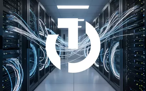 Abstrakte Darstellung moderner KI-Infrastruktur und digitaler Märkte mit leuchtenden Glasfaserkabeln. - Foto: über boerse-global.de
