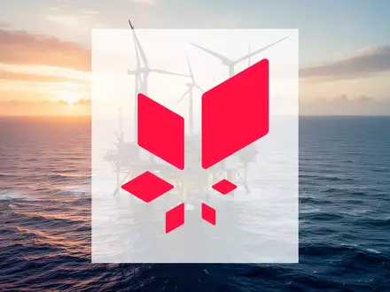 Moderne Offshore-Windkraftanlage auf dem offenen Meer bei Sonnenuntergang. - Foto: über boerse-global.de