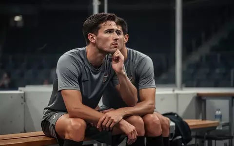 Ein fokussierter Sportler, der in einer ruhigen Arena sitzt und mentale Stärke durch kontrollierte Atmung trainiert. - Foto: über boerse-global.de