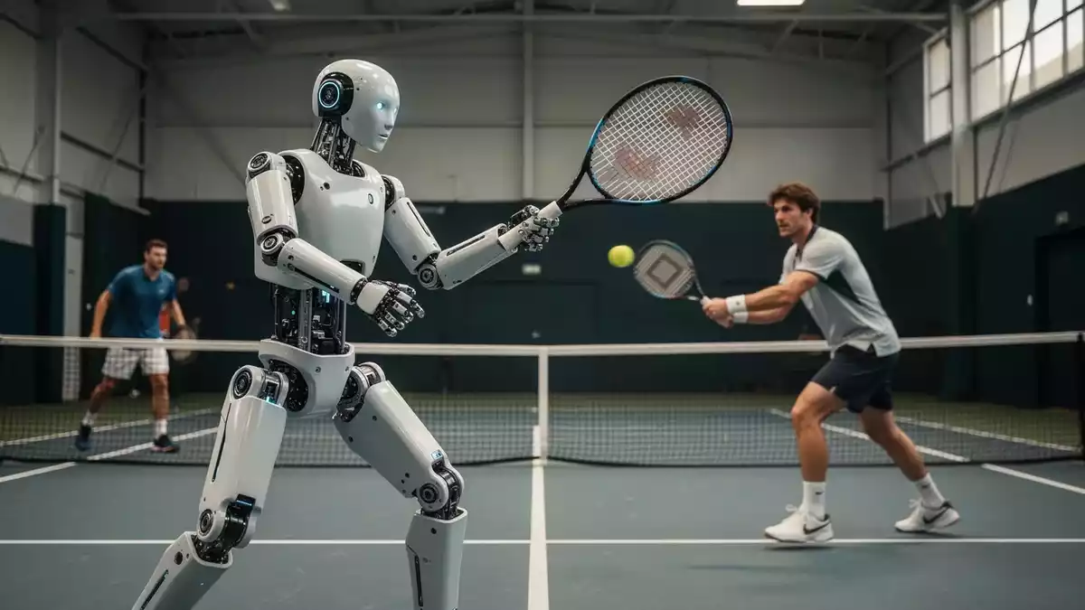 Galbot-Roboter schreiben Tennis-Geschichte: Autonome Ballwechsel als Weltpremiere
