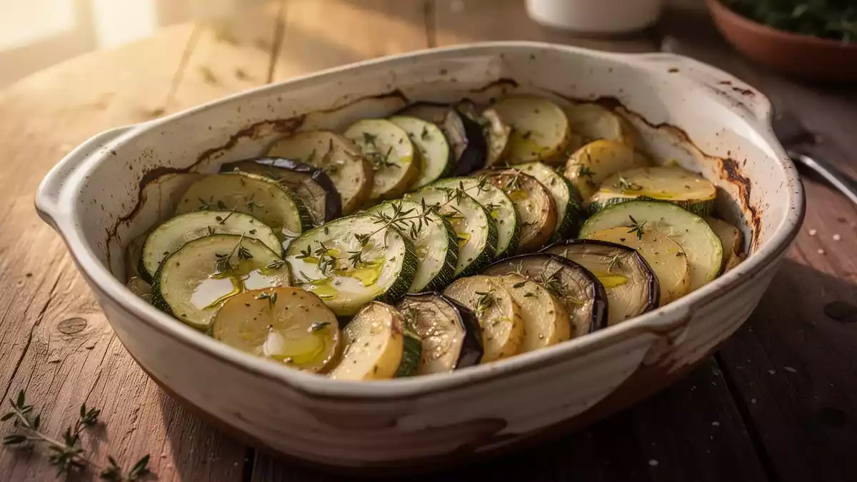 Briam: Griechischer Gemüseauflauf als Herzstück mediterraner Küche