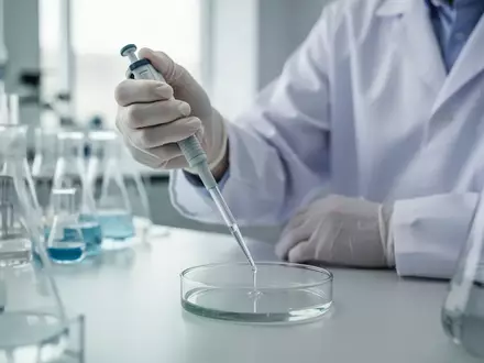 Ein Wissenschaftler arbeitet in einem modernen Labor an einer mikrobiologischen Untersuchung. - Foto: über boerse-global.de