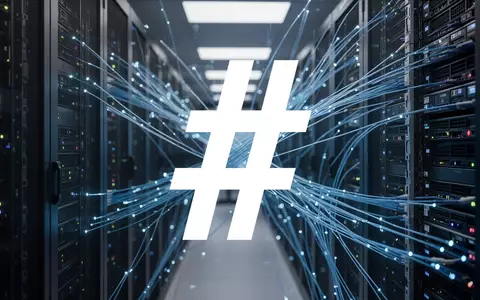 Abstrakte Darstellung eines modernen Rechenzentrums mit blau leuchtenden Glasfaserkabeln als Symbol für digitale Technologie. - Foto: über boerse-global.de