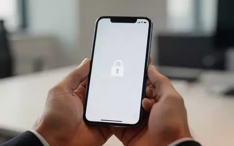 Nahaufnahme eines Smartphones mit einem Vorhängeschloss-Symbol auf dem Bildschirm als Symbol für Chat-Sicherheit. - Foto: über boerse-global.de