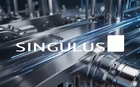Abstrakte Darstellung von technologischem Fortschritt und industriellem Wachstum mit metallischen Oberflächen. - Foto: über boerse-global.de