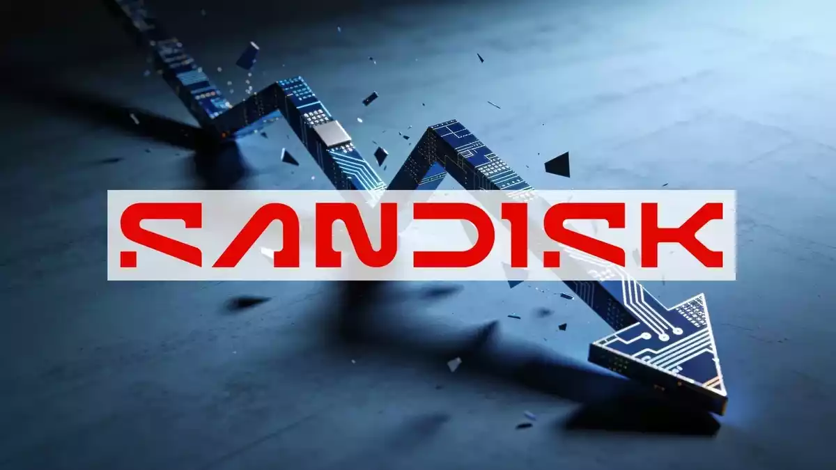 SanDisk Stock Plunges on AI Spending Concerns Despite Strong Outlook