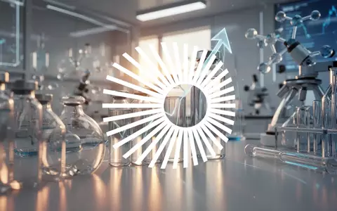 Abstrakte Darstellung eines modernen pharmazeutischen Forschungslabors mit Fokus auf wissenschaftlichen Fortschritt. - Foto: über boerse-global.de